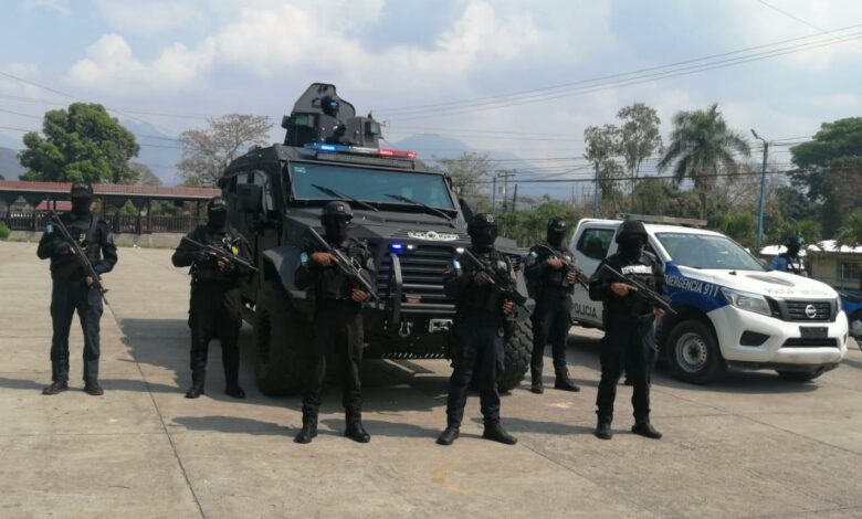 Entregan vehículo Black Mamba Sandcat  en Olancho