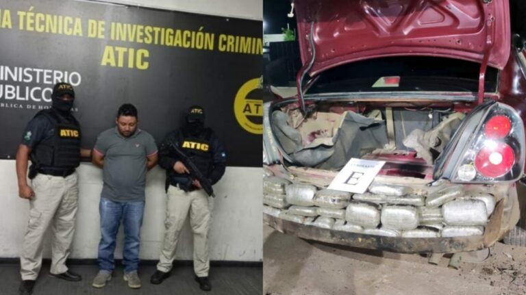 15 años de cárcel por tráfico de más de 42 kilos de marihuana que ocultaba en bómper de vehículo