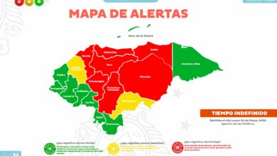 Alerta roja en siete departamentos por altos niveles de contaminación