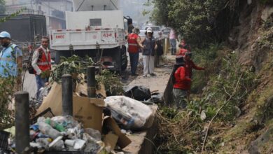 AMDC inicia recuperación de 14 puntos críticos de basura en la salida a Danlí