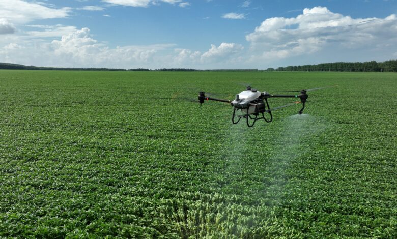 Drone DJI Agras T20 revoluciona la agricultura con potente rendimiento y capacidades autónomas
