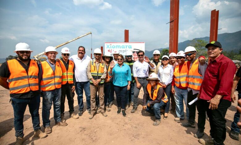 Presidenta Xiomara Castro Sarmiento, supervisó avances de la construcción del hospital de Salamá, Olancho