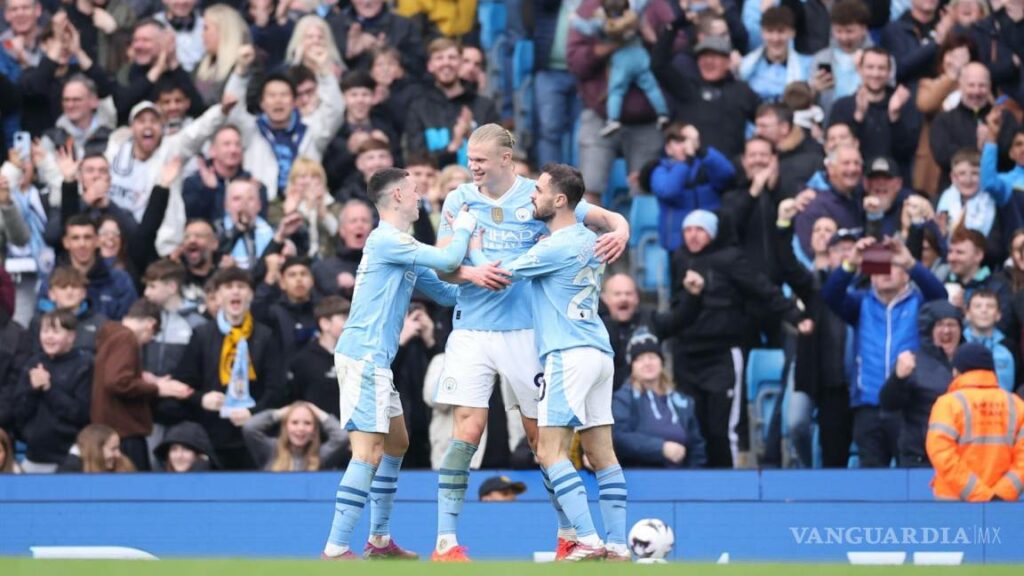 Manchester City, favorito para el título de la Premier tras imponerse 5-1 al Wolves