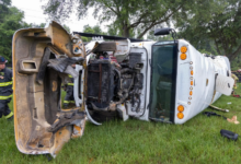 Ocho muertos y más de 40 heridos en trágico accidente de autobús en Florida, EEUU