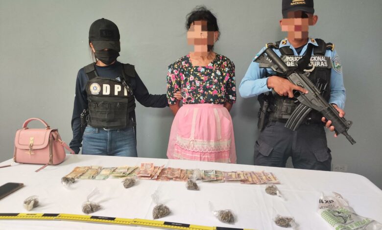 Capturan nuevamente a la "Abue" supuesta distribuidora de drogas en Copán