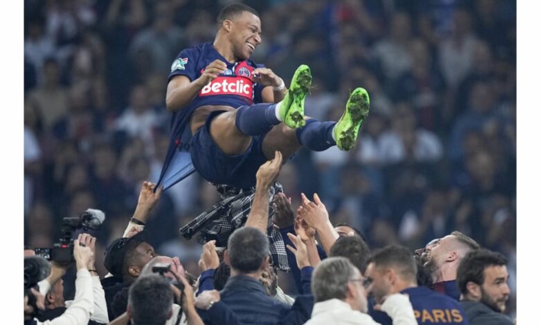 Kylian Mbappé se despide del PSG con la victoria en la Copa de Francia