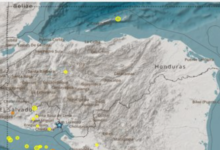 Se registra temblor de magnitud 2.9 en el Golfo de Fonseca