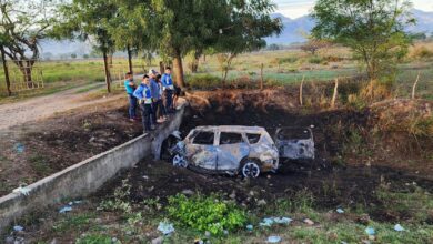 Policía muere calcinado tras choque de camioneta en Olanchito