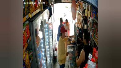 Captan en video asalto a negocio en Santa Rosa de Copán