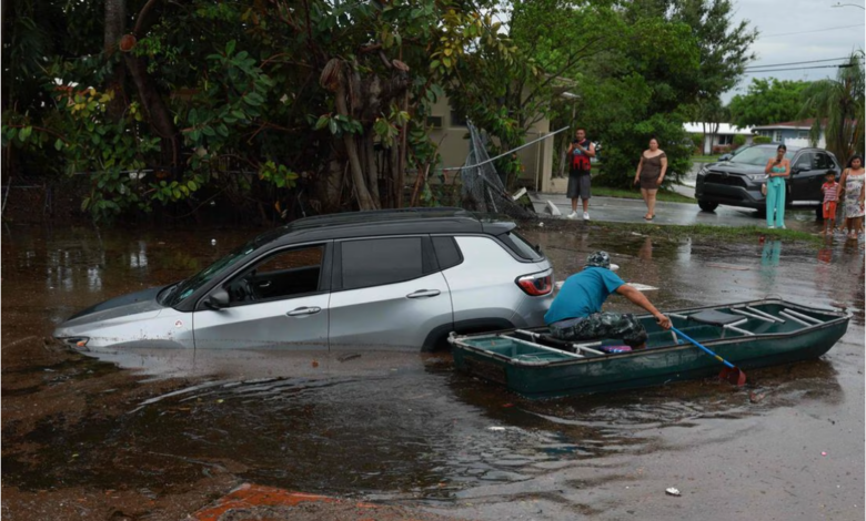Florida declara estado de emergencia en cinco condados por inundaciones