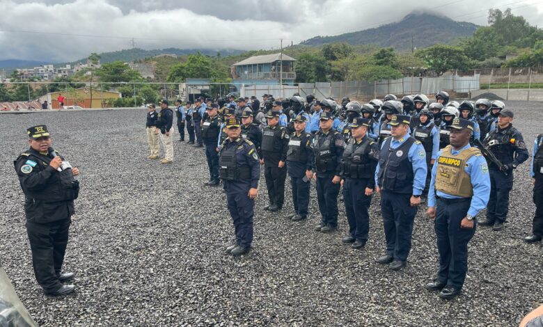 Policía Nacional anuncia la intervención de la colonia Villa Nueva de la capital