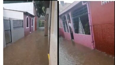 Inundaciones afectan a 20 viviendas en la colonia Kennedy en Tegucigalpa