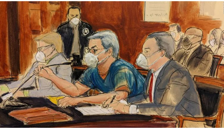 Juan Orlando Hernández a horas de conocer su sentencia en una corte de Nueva York