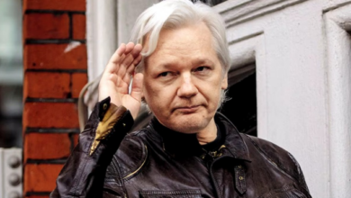 Julian Assange sale en libertad