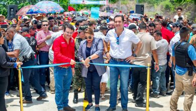 Presidenta Castro inaugura puente en Balfate, Colón y cumple con otra promesa de campaña