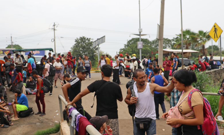 Frontera de México con Centroamérica afectada por nuevas restricciones de asilo de EE.UU.