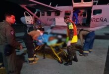 Cinco marinos heridos en explosión a bordo de carguero en Roatán