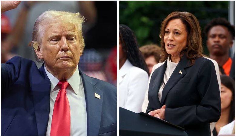 Donald Trump califica a Kamala Harris como "maliciosa y tonta"