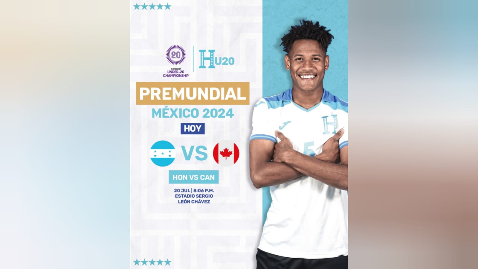 Honduras se enfrenta a Canadá en el camino al Mundial Sub-20 de 2025 en
