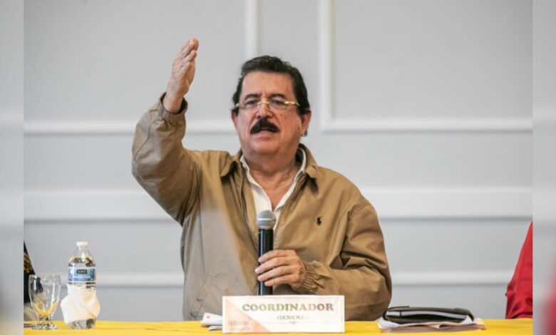 Mel acusa a EE.UU. de utilizar a Honduras como laboratorio de «políticas injerencistas»