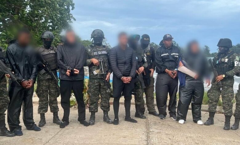 MP acusa a dos hondureños y tres colombianos por cargamento de cocaína