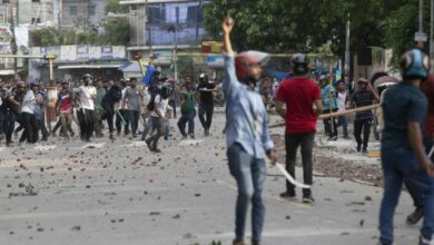 Protestas estudiantiles en Bangladés dejan al menos tres muertos en su cuarta jornada