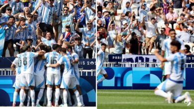 Selección Argentina Sub 23 vence 3-1 a Irak en los Juegos Olímpicos