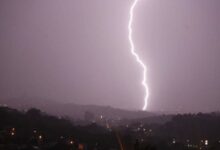 Vaguada provocará lluvias con actividad eléctrica en diferentes regiones del país
