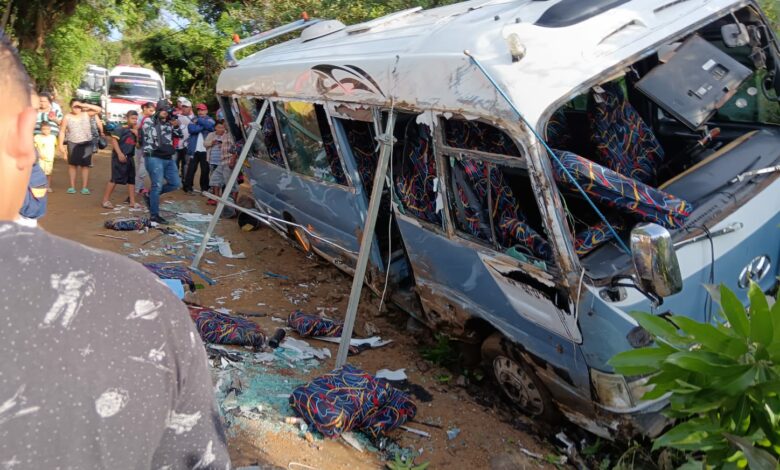 Arrestan a conductor de autobús que provocó accidente en la capital