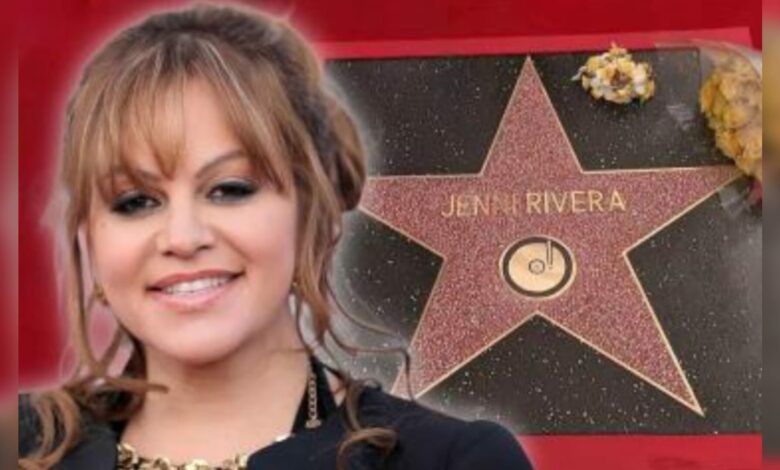 Restauran la estrella de Jenni Rivera en el Paseo de la Fama de Hollywood tras ser vandalizada