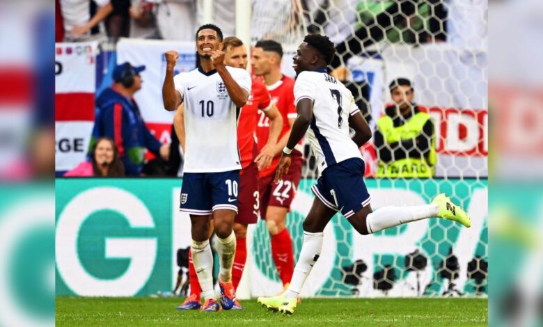 Inglaterra avanza a semifinales de la Eurocopa, tras derrotar a Suiza