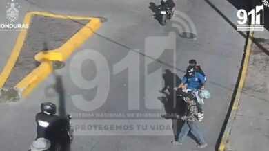 Cámaras del 911 captan momento en que peatón es atropellado en Comayagüela