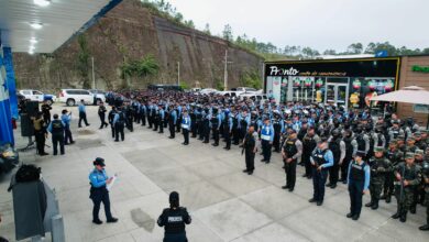 Policía Nacional intensifica operativos contra el crimen en Tegucigalpa