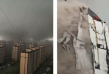 Potente tornado deja un muerto y 79 heridos en China