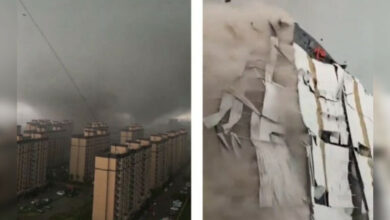 Potente tornado deja un muerto y 79 heridos en China