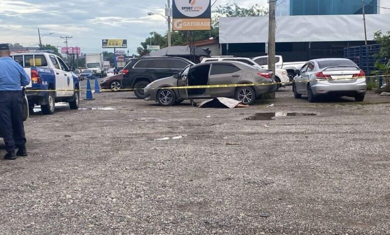 Asesinan a hombre frente a gimnasio en La Ceiba