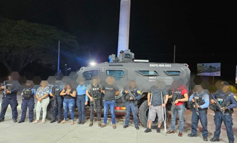 Capturan a miembros de la peligrosa banda La Reina del Sur