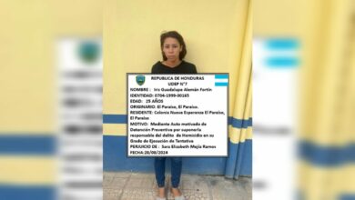 Detención judicial a mujer que propinó golpiza a otra en El Paraíso