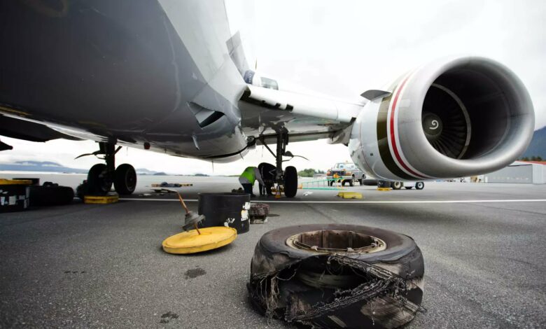 Dos muertos y un herido mientras cambiaban llanta de avión en el aeropuerto de Atlanta