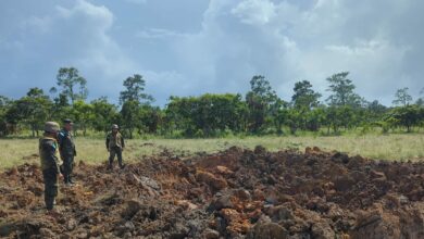 FFAA destruye pista clandestina de aterrizaje en Gracias a Dios