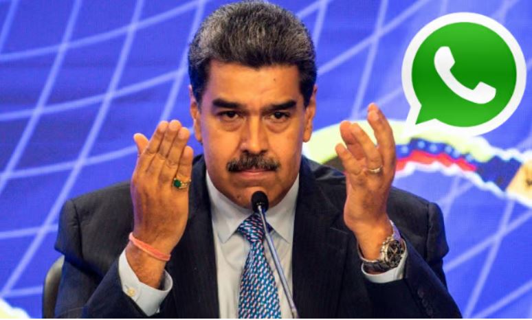 Maduro acusa a WhatsApp de entregar datos de venezolanos a líderes opositores