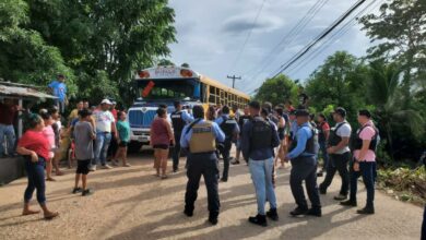 Pobladores intentan liberar a cabecilla de MS-13 en La Ceiba