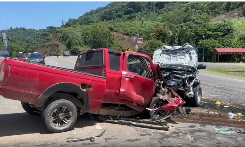 Dos personas heridas en aparatoso accidente en la carretera CA-5