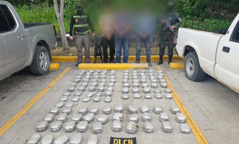 Envían a Penitenciaría Nacional a Tres Detenidos con 200 Libras de Marihuana