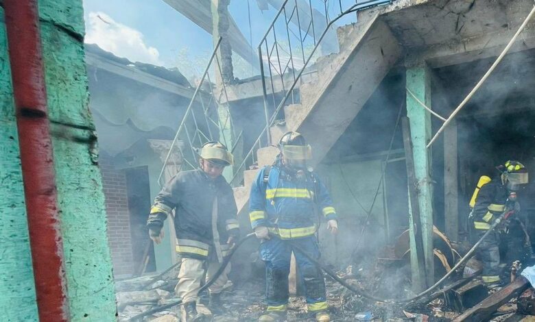 Incendio en cohetería deja un herido en San Lorenzo, Valle