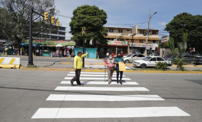 AMDC prioriza seguridad del peatón con nuevos semáforos en la capital