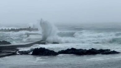 Japón en alerta meteorológica por llegada de poderoso tifón