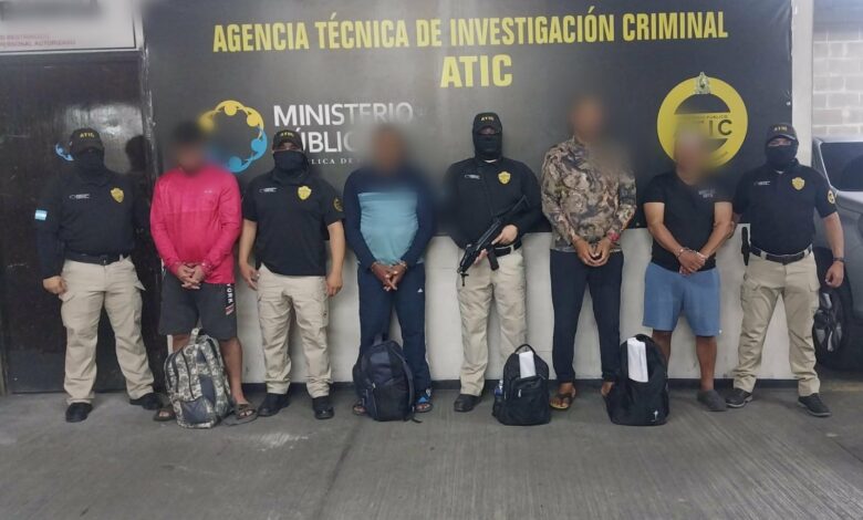 Emiten prisión preventiva a hondureño y tres venezolanos por tráfico de más de 3.7 toneladas de cocaína