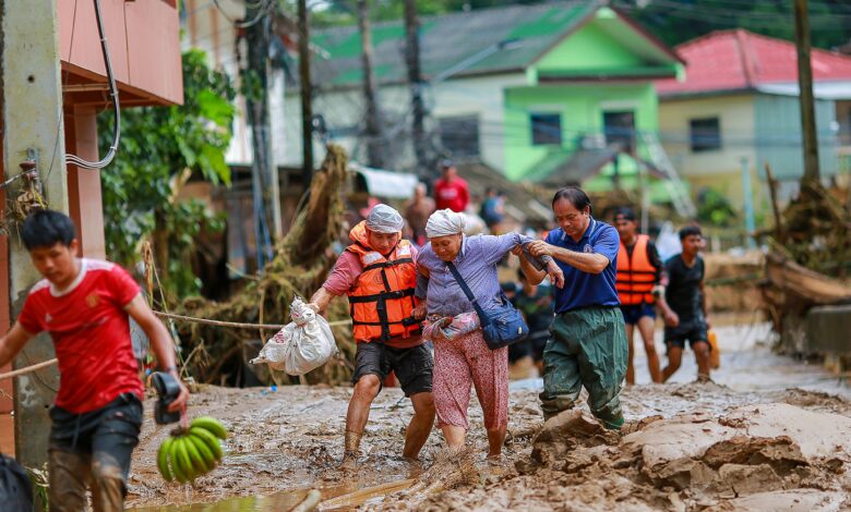 El tifón Yagi deja destrucción y más de 200 muertos tras su paso por el sureste de Asia