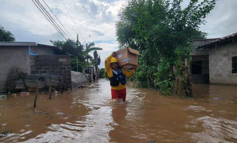 Honduras reporta siete muertos y más de 25,000 afectados por lluvias